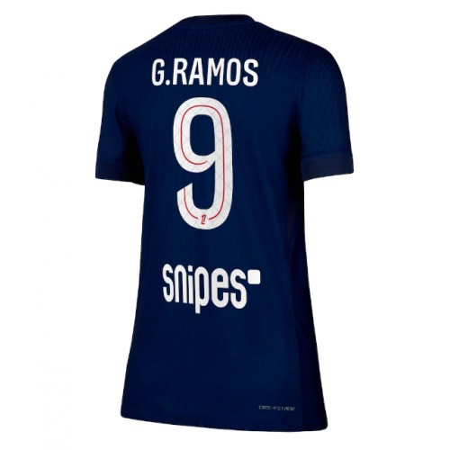 Ženski Nogometni dresi Paris Saint-Germain Goncalo Ramos #9 Domači 2025-26 Kratek Rokav